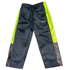 Nike Volt Track Warm Up Athletic Pants  Boys Size 2T Grey Green  D59